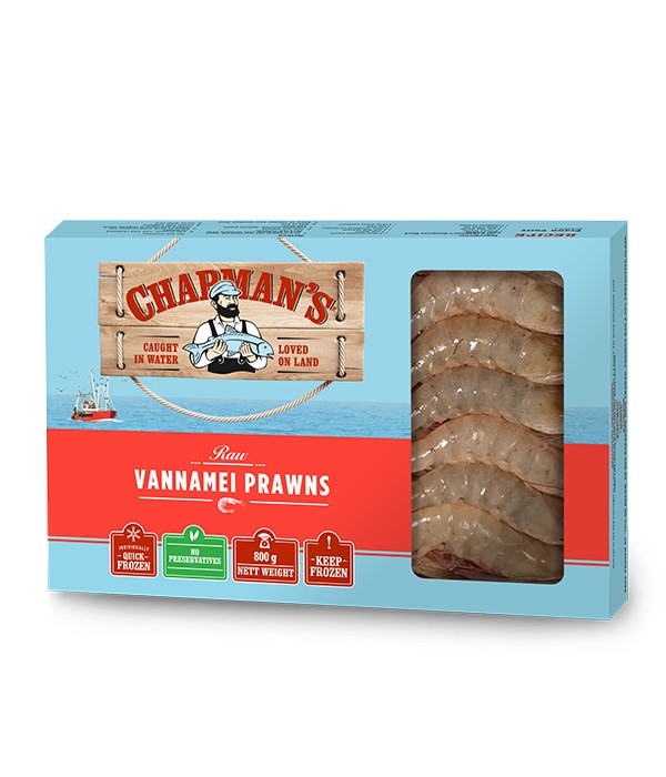 Vannamei Prawns 700g